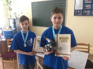 Воспитанники лаборатории робототехники – победители и призеры городских соревнований!